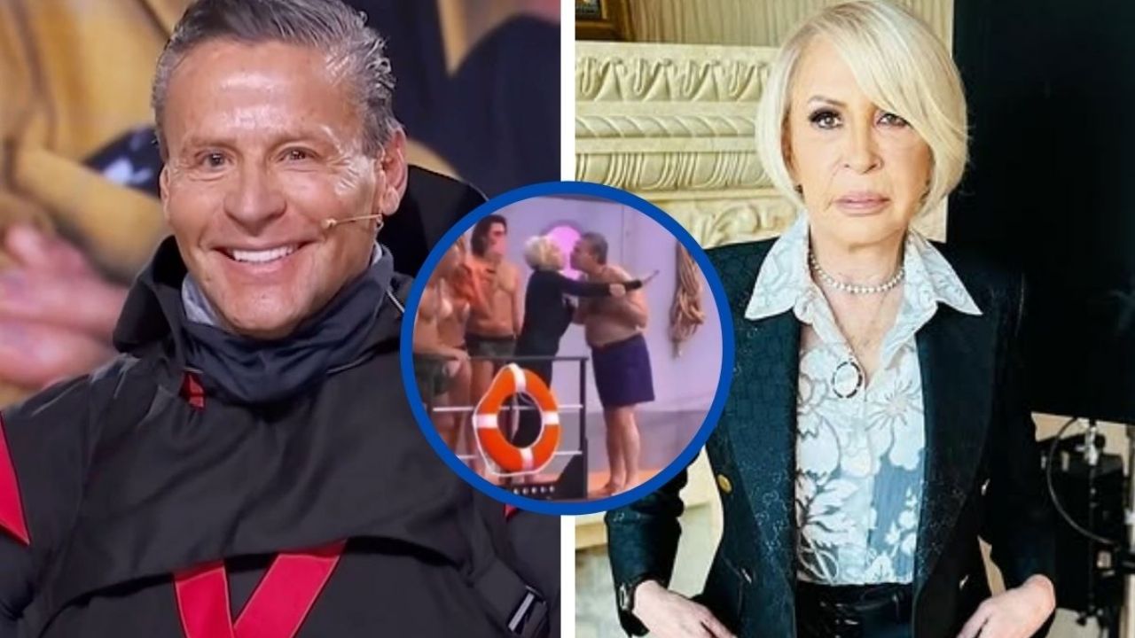 Laura Bozzo y Alfredo Adame protagonizan el primer beso en "La Casa de los Famosos All-Stars" | VIDEO