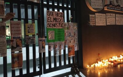 Marcha en Tijuana en solidaridad con víctimas del Rancho Izaguirre