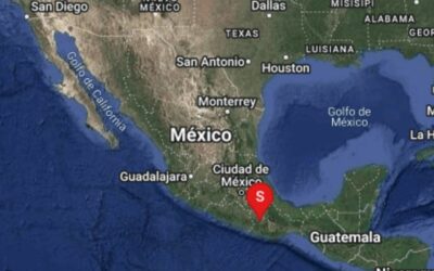 Sismo preliminar de 5.5 se registra en Tlaxiaco, Oaxaca