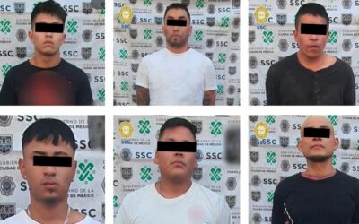 SSC reporta la detención de 6 personas presuntamente relacionadas con un robo a casa habitación en Magdalena Contreras