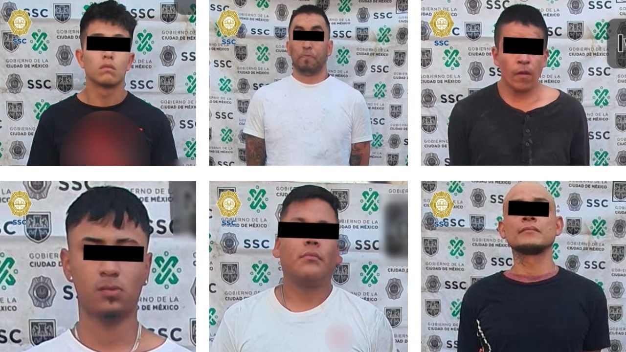SSC reporta la detención de 6 personas presuntamente relacionadas con un robo a casa habitación en Magdalena Contreras
