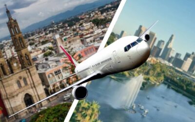 Nayarit estrena nueva ruta de avión Los Ángeles-Tepic
