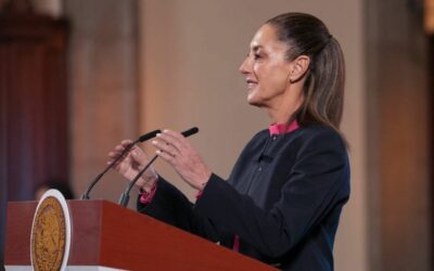 Sheinbaum asegura que la economía mexicana "está muy bien" ante anuncio de aranceles de Trump