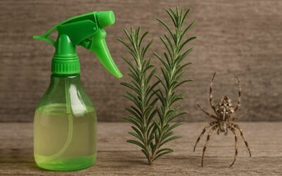 El truco con agua de romero y vinagre para eliminar arañas e insectos de la casa