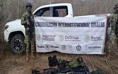 El Gabinete de Seguridad del Gobierno de México informa acciones relevantes de los días 25, 26 y 27 de abril de 2025