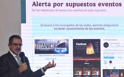 Profeco alerta a las personas consumidoras por eventos falsos