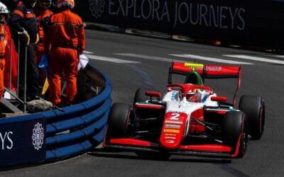 Noel León sufre contacto en la Sprint de Mónaco