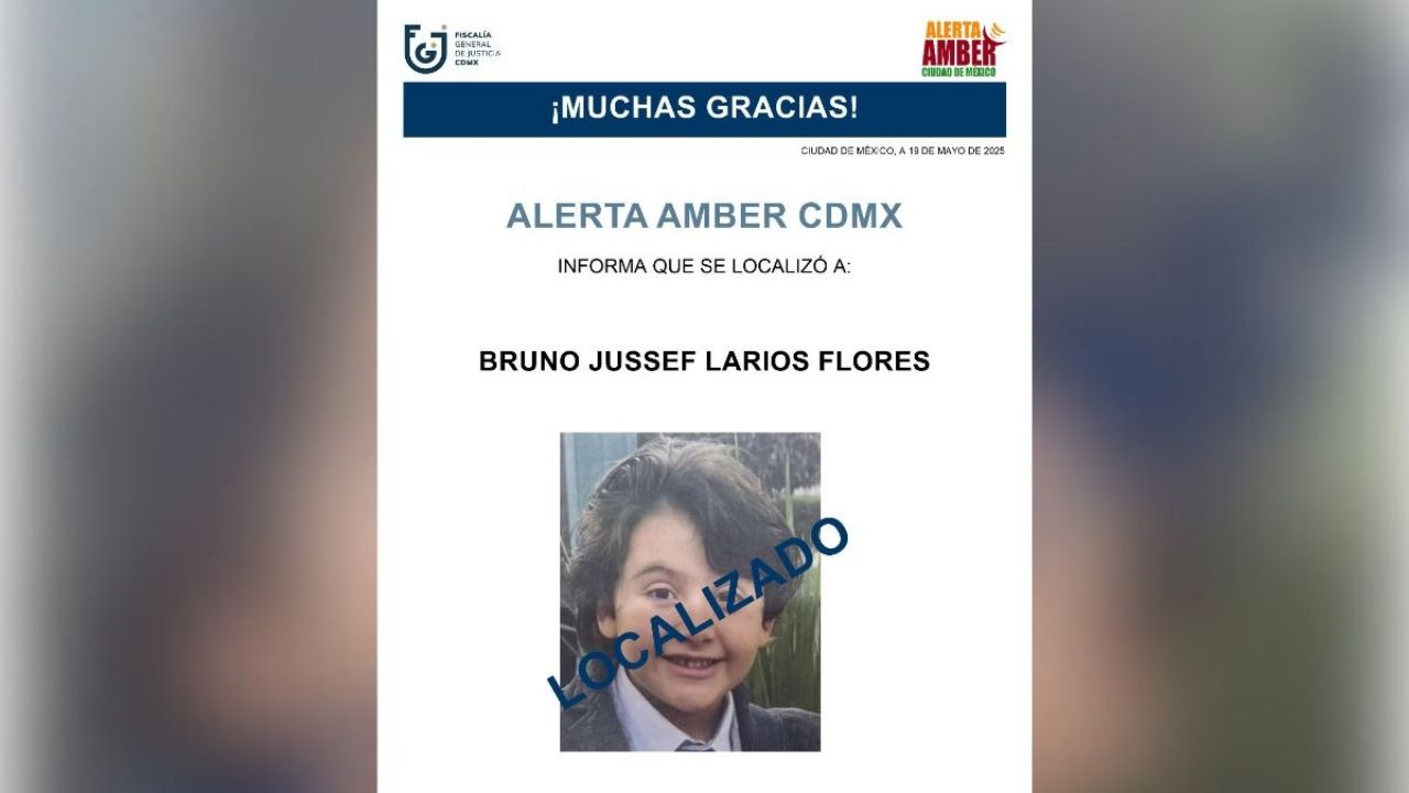 Localizan con vida a Bruno de 7 años, que desapareció hace 5 meses en Loma de Chapultepec
