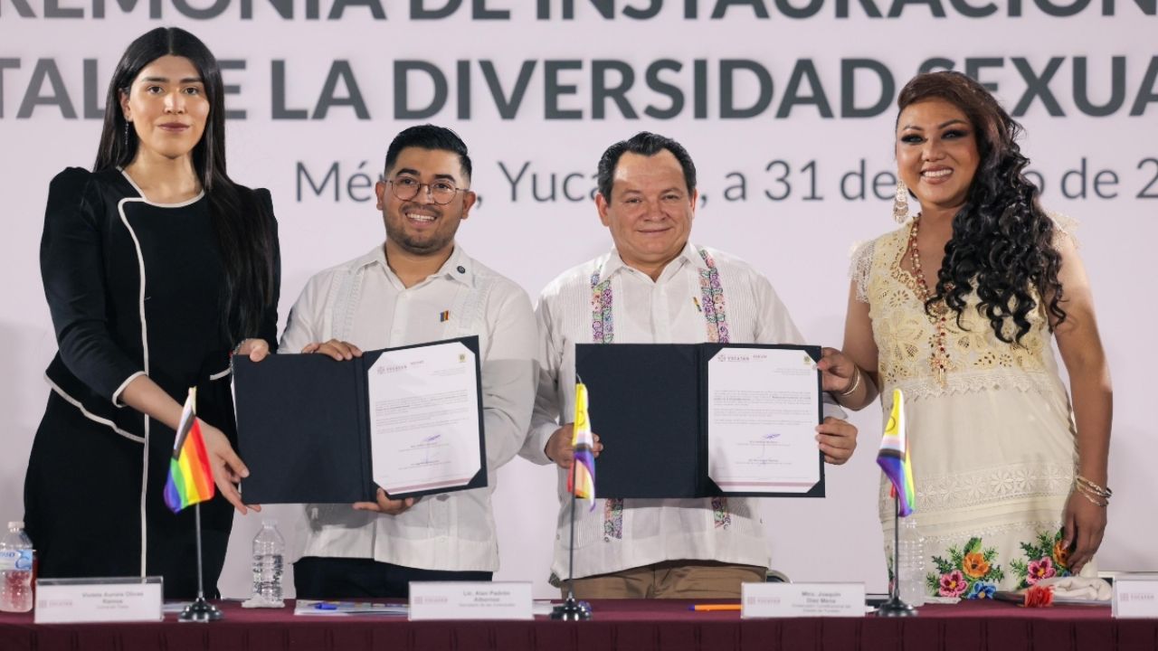 Joaquín Díaz instala comité estatal de la diversidad sexual, organismo que contribuirá a saldar la deuda histórica con la población LGBTQ+