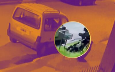 Rateros arrastran a anciana de 90 años que se aferró a un bote de basura | VIDEO