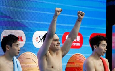 Osmar Olvera le ganó a los chinos; oro en Campeonato Mundial